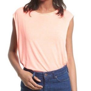 NWT Free People Tangerine Sleeveless Top